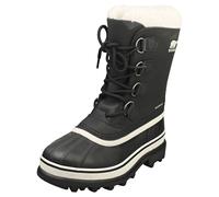 SOREL Caribou Waterproof Donna - Botte Stivale Nero e Grigio - 41 EU