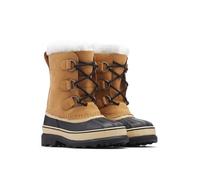 Sorel Caribou WP, Stivali da Neve Impermeabili Unisex - Bambini e ragazzi, Marrone (Buff), 35 EU