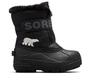 SOREL Childrens Snow Commander - Bambino - Nero / Bianco - Taglia 29- modello 2026