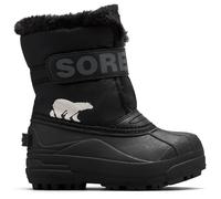 SOREL Childrens Snow Commander - Bambino - Nero / Bianco - Taglia 30- modello 2026