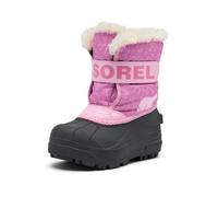 Sorel Childrens Snow Commander Boot, Stivali da Neve Youth Unisex Little, Orchid, Pink Flare, 26 EU