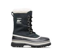 Sorel - Doposci caldi e impermeabili - Caribou Black/Stone per Donne in Pelle - Taglia 6,5 US - Nero