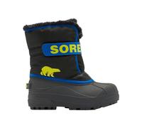 Sorel - Doposci caldi e impermeabili - Little Kids Snow Commander Black Azul - Taglia 30 - Nero