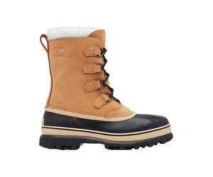 Sorel - Doposci caldi e impermeabili - Stivali Caribou Buff Men per Uomo in Pelle - Taglia 11 US - Marrone