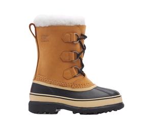 Sorel - Doposci caldi e impermeabili - Youth Caribou™ Wp Buff - Taglia 4,5 US - Marrone