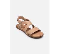 Sorel Sandali da donna Ella Iii incrociati, Onesto Beige Gum, 37 EU