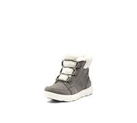 Sorel Explorer Carnival WP, Stivali Invernali Impermeabili, Donna, Quarry/Dove Explorer 2 Carnival Cozy, 36.5 EU