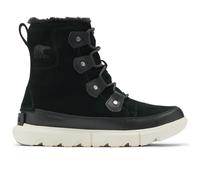 Sorel Explorer Joan WP, Stivali Invernali Impermeabili, Donna, Black/Fawn Explorer 2 Joan Faux Fur, 36 EU