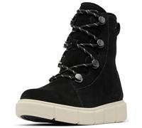 Sorel Explorer III Joan WP, Stivali da Neve Donna, Black, Chalk, 39 EU