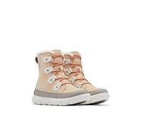 Sorel Explorer Joan WP, Stivali Invernali Impermeabili, Donna, Nova Sand/Sea Salt Explorer 2 Joan Faux Fur, 38 EU
