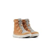 Sorel Explorer Joan WP, Stivali Invernali Impermeabili, Donna, Tawny Buff/Moonstone Explorer 2 Joan Felt, 37.5 EU