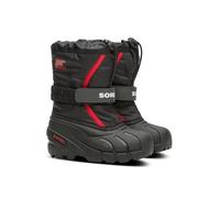 Sorel Flurry Boot, Stivali Invernali, Unisex - Bambini e ragazzi, Black/Bright Red 2023, 31 EU