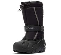 Sorel Flurry Boot, Stivali Invernali, Unisex - Bambini e ragazzi, Black/City Grey 2023, 25 EU
