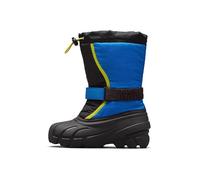 Sorel Flurry Boot, Stivali Invernali, Unisex - Bambini e ragazzi, Black/Super Blue 2024, 34 EU