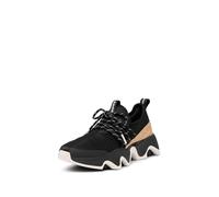 Sorel Kinetic Impact II - Sneaker Invernali da Donna in Pizzo, Nero Beige Onesto, 40.5 EU