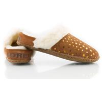 Sorel Nakiska Scarpe Bambini In Pelle Marrone 33 Slipper