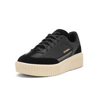 Sorel Ona Ave T-Toe, Sneaker estive Donna, Nero Miele Bianco, 38 EU