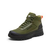 Sorel Outing Nw Sneaker Mid WP, Stivali alla Moda Uomo, Utility Green, Black, 45 EU