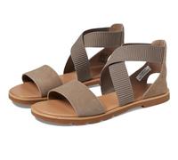 Sorel Sandali Ella III da donna, Marrone cenere, gomma, 39.5 EU