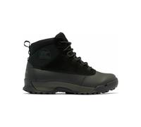 Sorel - Scarpe calde e impermeabili - Buxton Lite Lace Plus WP M Black Black per Uomo in Pelle - Taglia 9,5 US - Nero