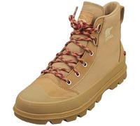 Sorel Scarpe da Ginnastica da Uomo Scout N About Mid Gear Chk, Caribù Buff Gum 16, 44 EU