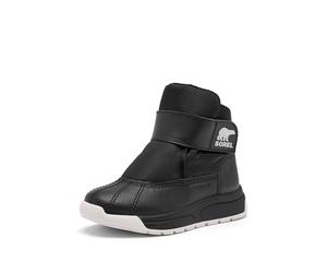 Sorel Scarponi Children's Whitney III Strap Mid WP, impermeabili, nylon, isolamento 200 g, chiusura facile con cinturino in velcro - unisex per bambini