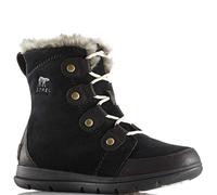 Sorel Explorer Joan, Stivali da neve, Donna, Nero (Black/Dark Stone), 36.5 EU
