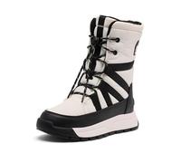 Sorel Whitney III Tall WP, Stivali alla Moda Donna, Sea Salt, Black, 38 EU