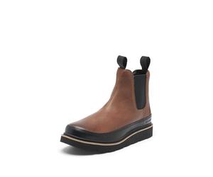 Sorel Slabtown 62' Chelsea - Stivali impermeabili alla moda da uomo, Tabacco/nero., 43.5 EU