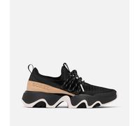 Sorel Kinetic Impact II Lace, Sneakers Invernali Donna, Black, Honest Beige, 40 EU