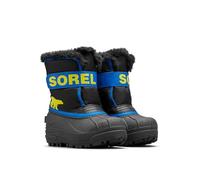 Sorel Snow Commander Boot, Stivali Invernali, Unisex - Bambini e ragazzi, Black/Super Blue 2023, 30 EU