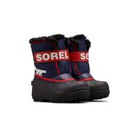Sorel Snow Commander junior stivali da neve notturno/rosso vela (31 (13 US))