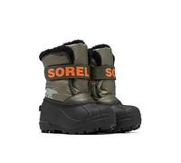 SOREL Childrens Snow Commander - Bambino - Verde / Nero / Arancione - Taglia 25- modello 2024