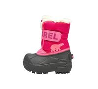 Sorel Snow Commander Waterproof, Stivali Invernali Unisex-Bimbi 0-24, Rosso, 21 EU