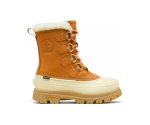 Sorel - Stivali caldi e impermeabili in GORE-TEX - Caribou Horizon GTX W Canyon Gold Honey White per Donne in Pelle - Taglia 7 US - Marrone
