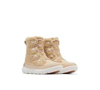 SOREL Stivali da donna Explorer II Joan Cozy, Nero, luce del tè, 39.5 EU