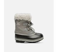 Sorel Yoot Pac Nylon WP, Stivali da Neve Impermeabili Unisex - Bambini e ragazzi, Grigio (Quarry/Dove 111), 26 EU
