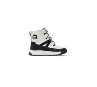 Sorel Whitney III Mid WP, Stivali alla Moda Donna, Sea Salt, Black, 41 EU