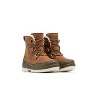 Stivali da neve Sorel Torino II Wp Waxed Canvas da donna, velluto, tan/verde oliva (36 (5 US))