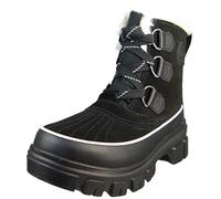 Sorel Torino WP, Stivali Invernali Donna, Nero (Black/Fawn), 37.5 EU