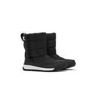 Sorel Whitney 2 Puffy Mid WP, Stivali da Neve Impermeabili, Unisex - Bambini e ragazzi, Black Bambino, 30 EU