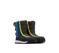 Sorel Whitney 2 Puffy Mid WP, Stivali da Neve Impermeabili, Unisex - Bambini e ragazzi, Jet/Black Youth, 39 EU