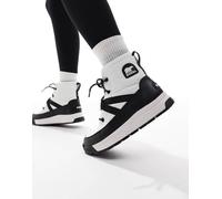 Sorel - Whitney III Mid - Scarponcini invernali color panna e neri-Bianco 40