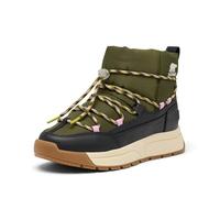 Sorel Whitney III Slip-ON WP, Stivali alla Moda Donna, Utility Green, Black, 39 EU