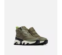 Sorel Women's Kinetic Impact Puffy Sneaker Boots Pietra Verde, Nero Nuovo