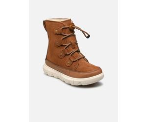 Sorel - Youth Sorel Explorer Lace Waterproof Marrone - Stivaletti e tronchetti 32 Marrone