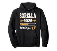 Sorella 2026 Loading Regalo Divertente fratelli e Sorelle Felpa con Cappuccio