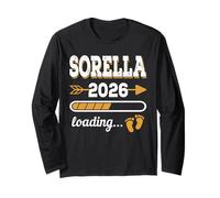 Sorella 2026 Loading Regalo Divertente fratelli e Sorelle Maglia a Manica