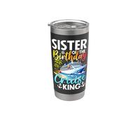 Sorella Del Compleanno Crociera Re Bicchiere termico in acciaio inox doppia parete