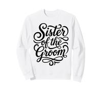 Sorella dello Sposo Festa di Nozze Script Design Felpa